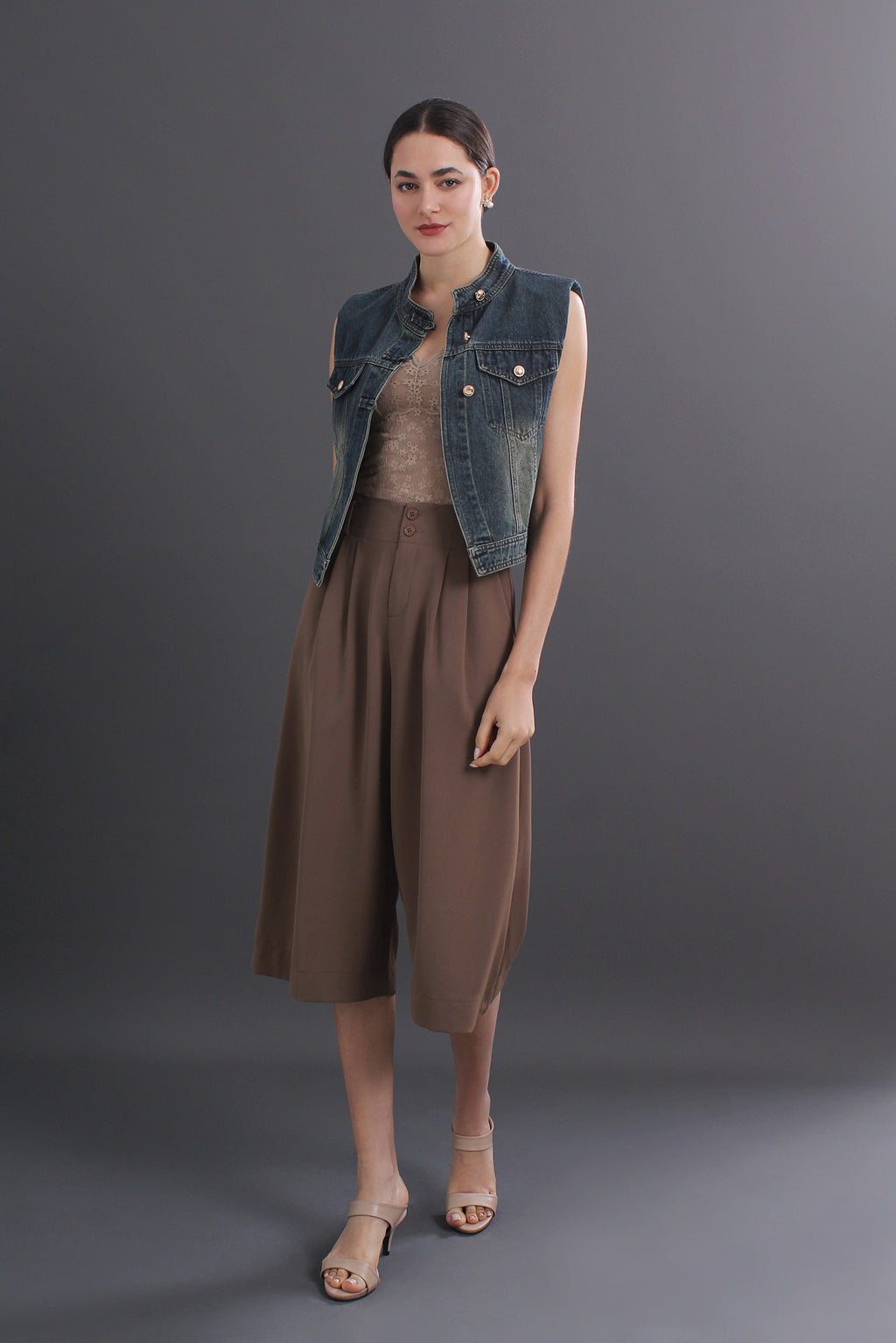 Suiting Culottes Pants