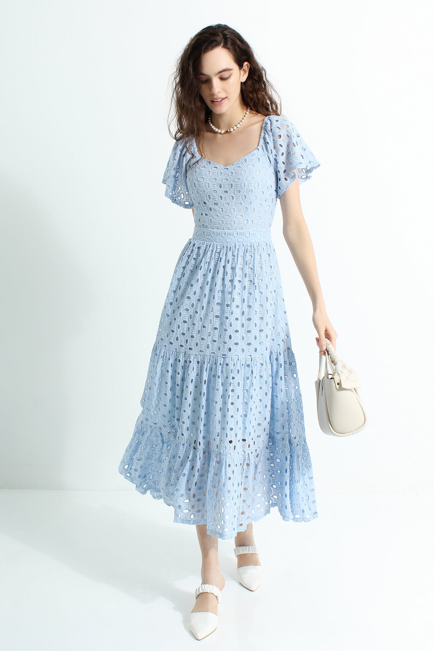 Aristella Anglaise Sweetheart Dress