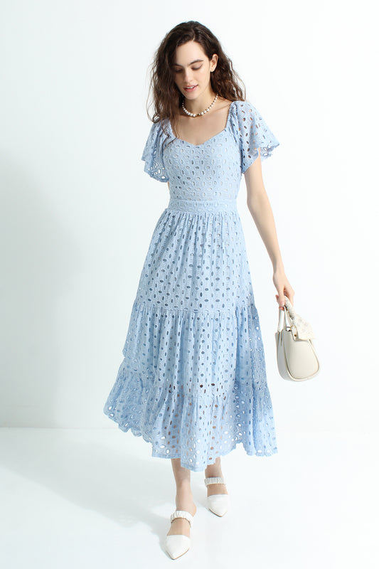 Aristella Anglaise Sweetheart Dress