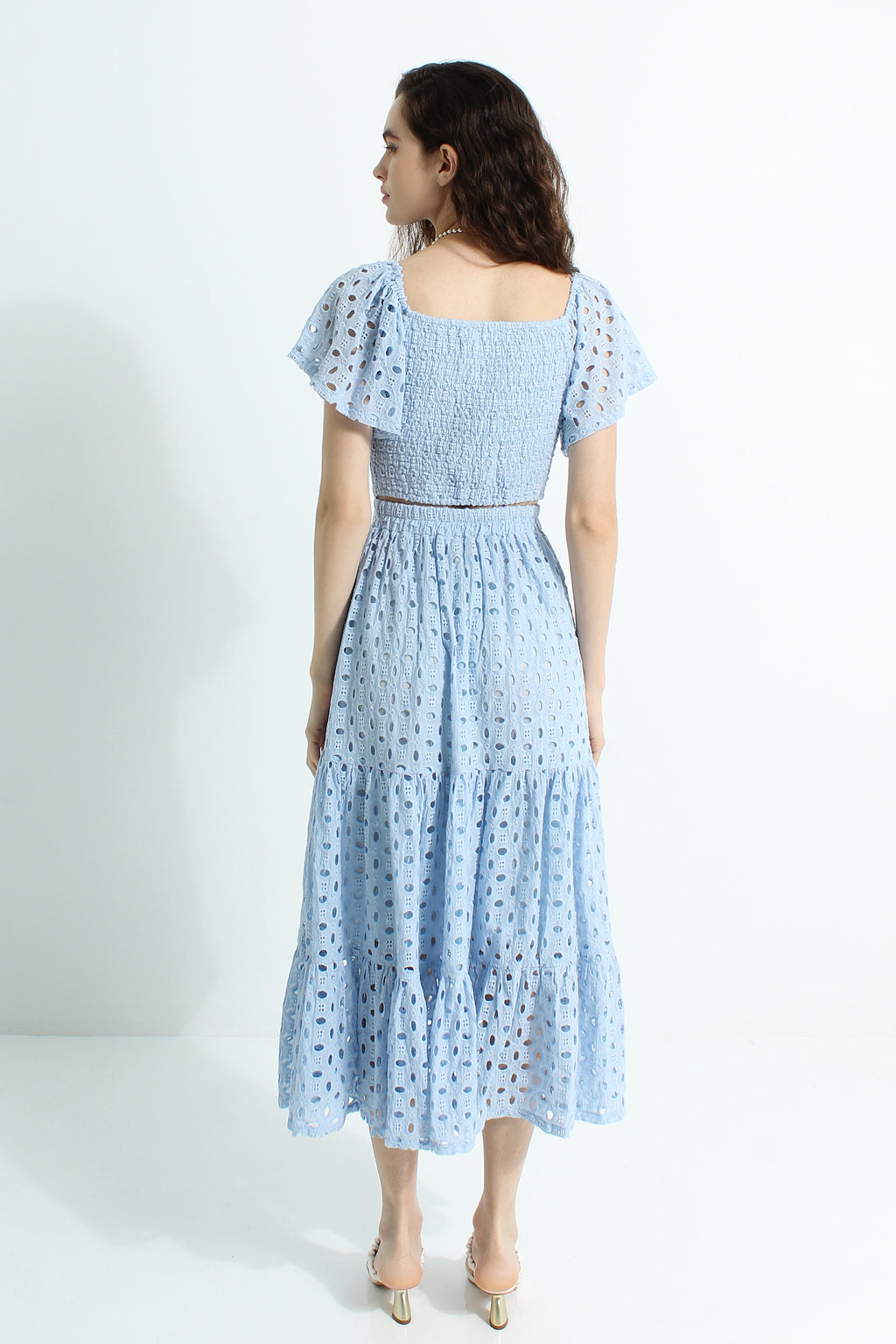 Lace Sweetheart Maxi Dress