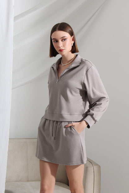 Off-Duty Easy Wear Zip Two-Piece