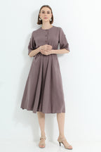 Button Up Midi Dress