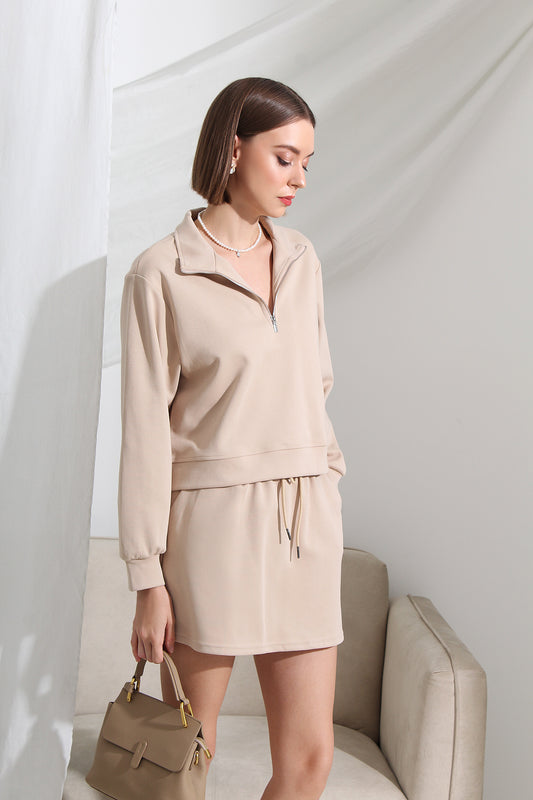 Off-Duty Easy Wear Zip Two-Piece