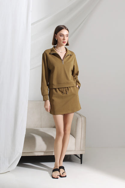 Off-Duty Easy Wear Zip Two-Piece