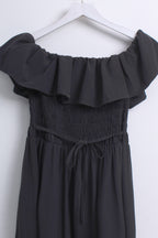 Off the Shoulder Maxi Dress (Free size)