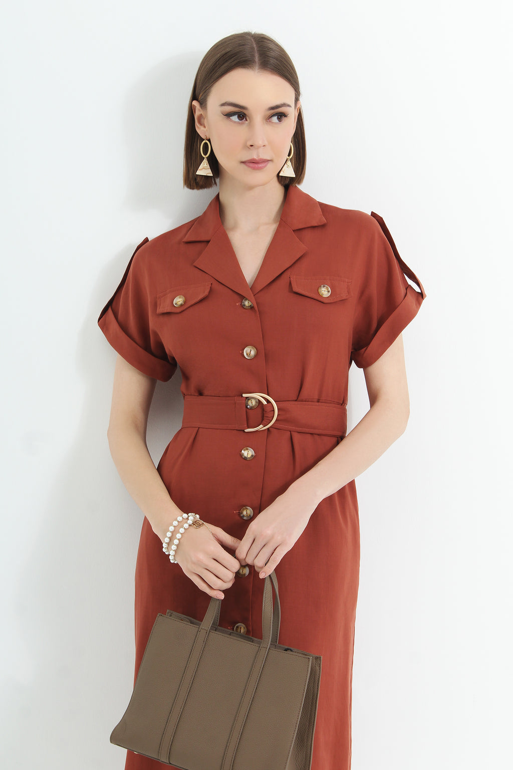 Button Down Shirt Dress