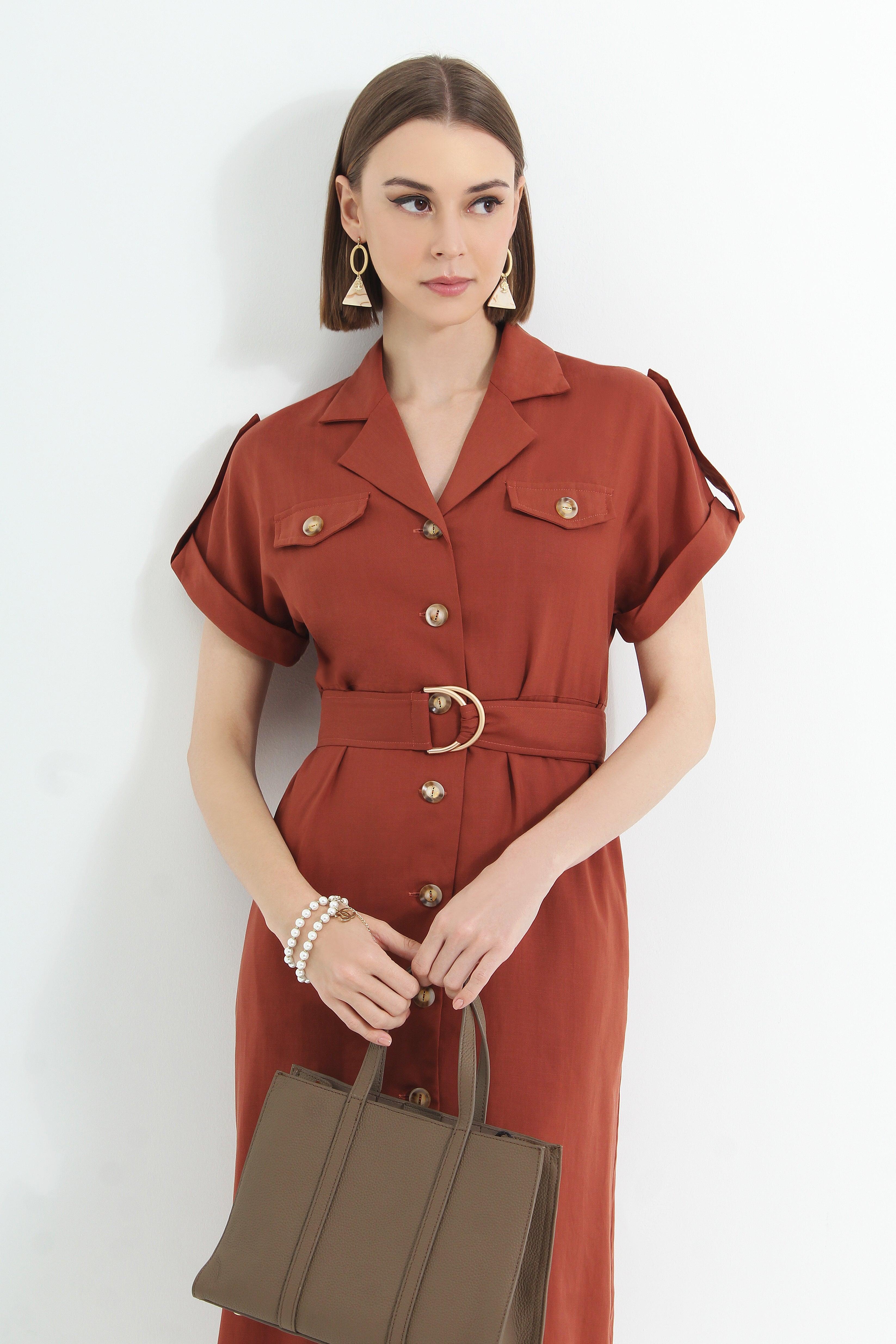 Button Down Shirt Dress