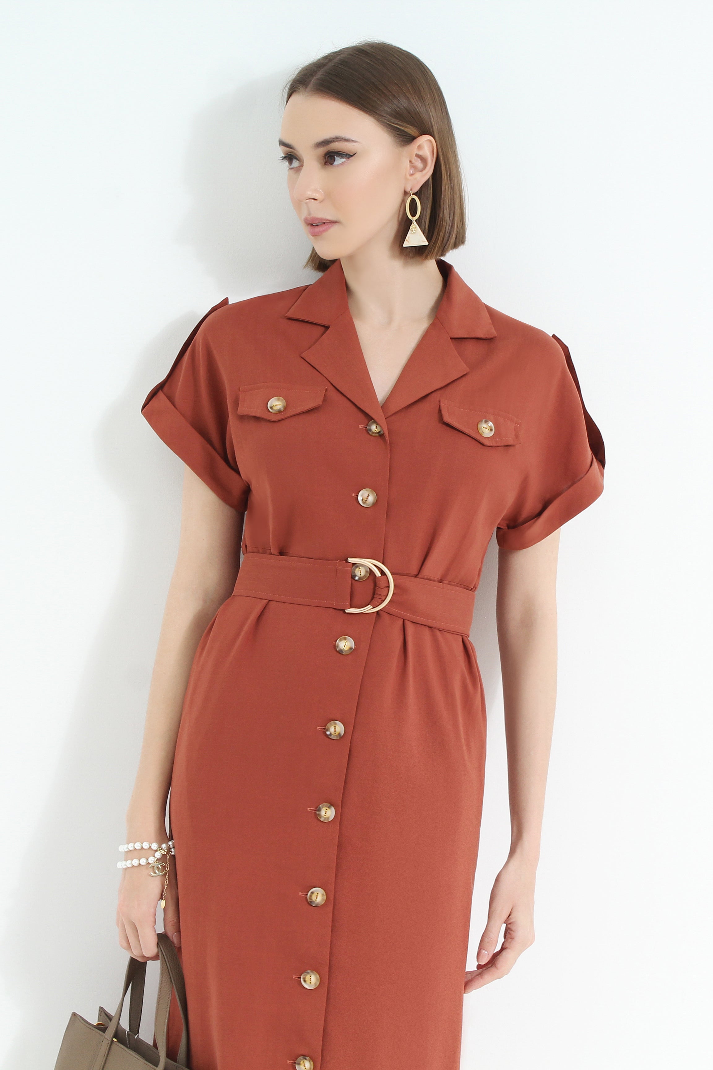 Button Down Shirt Dress