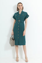 Button Down Shirt Dress