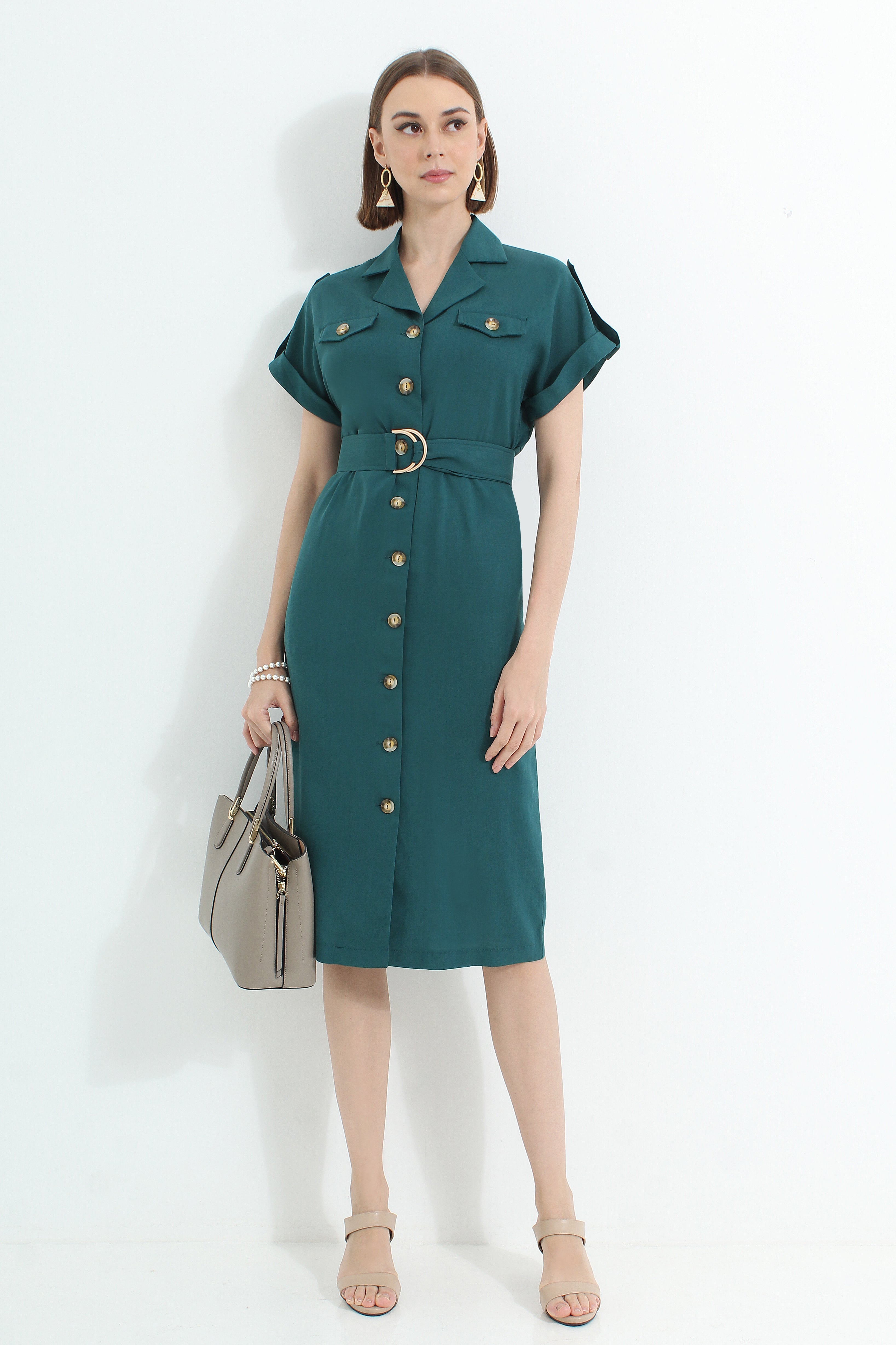 Button Down Shirt Dress