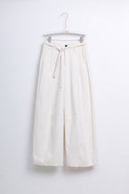 Ginny Wide-leg Pants in White (S size)