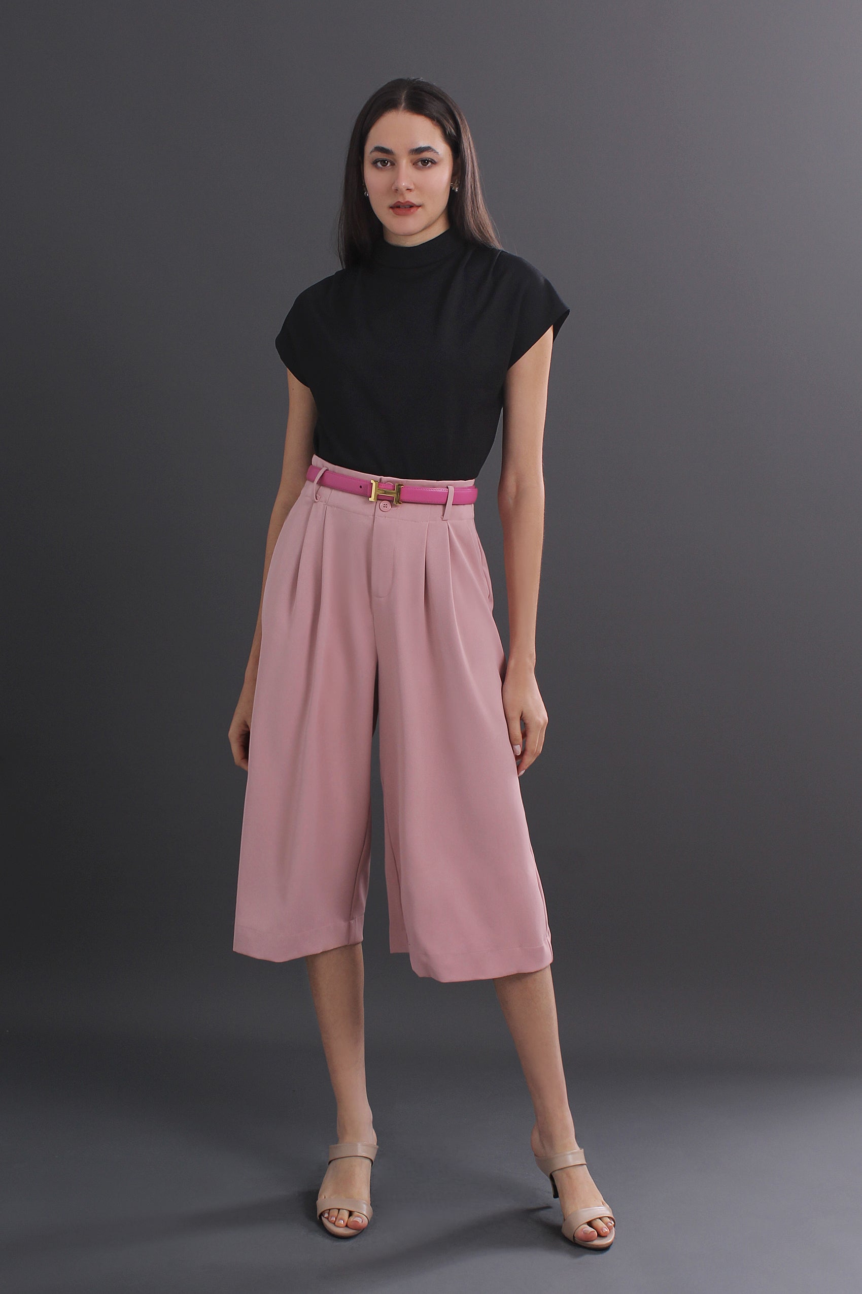 Makeda Turtleneck Knit Top