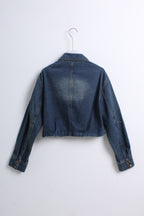 Dark Blue Denim Jacket (M size)