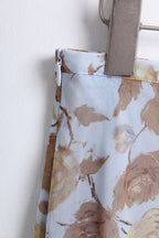 Soleia Floral Chiffon Maxi Skirt (L size)
