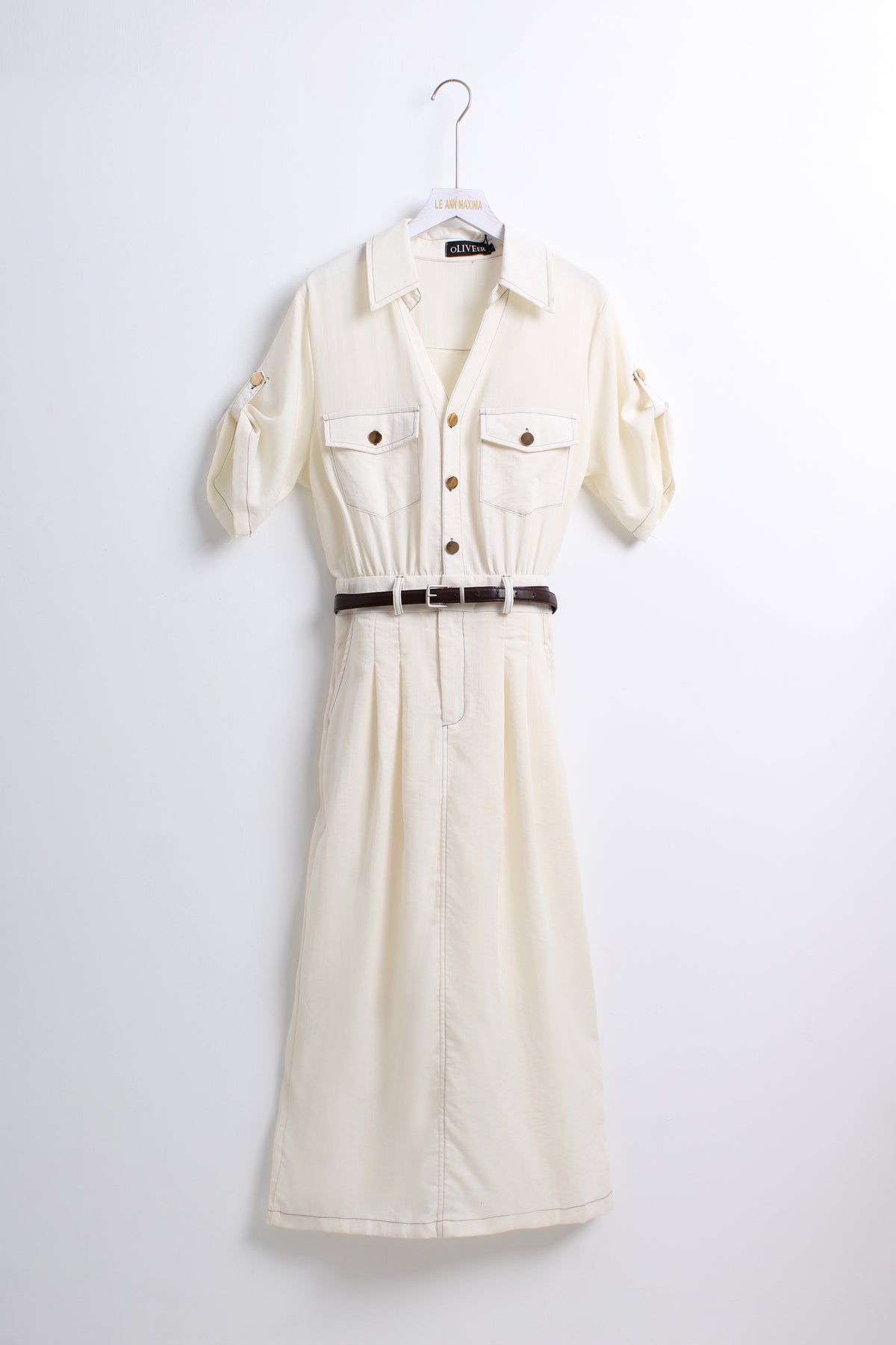Louise Shirt Dress (L size)