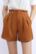 High Waist Pearl Shorts