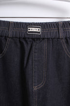 Dark Grey Denim Midi Skirt (XL size)