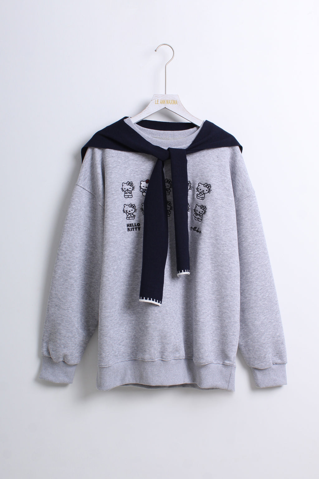 Hello Kitty Sweater in Grey (Free size)