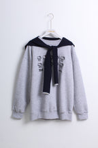 Hello Kitty Sweater in Grey (Free size)