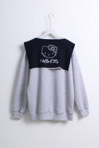 Hello Kitty Sweater in Grey (Free size)