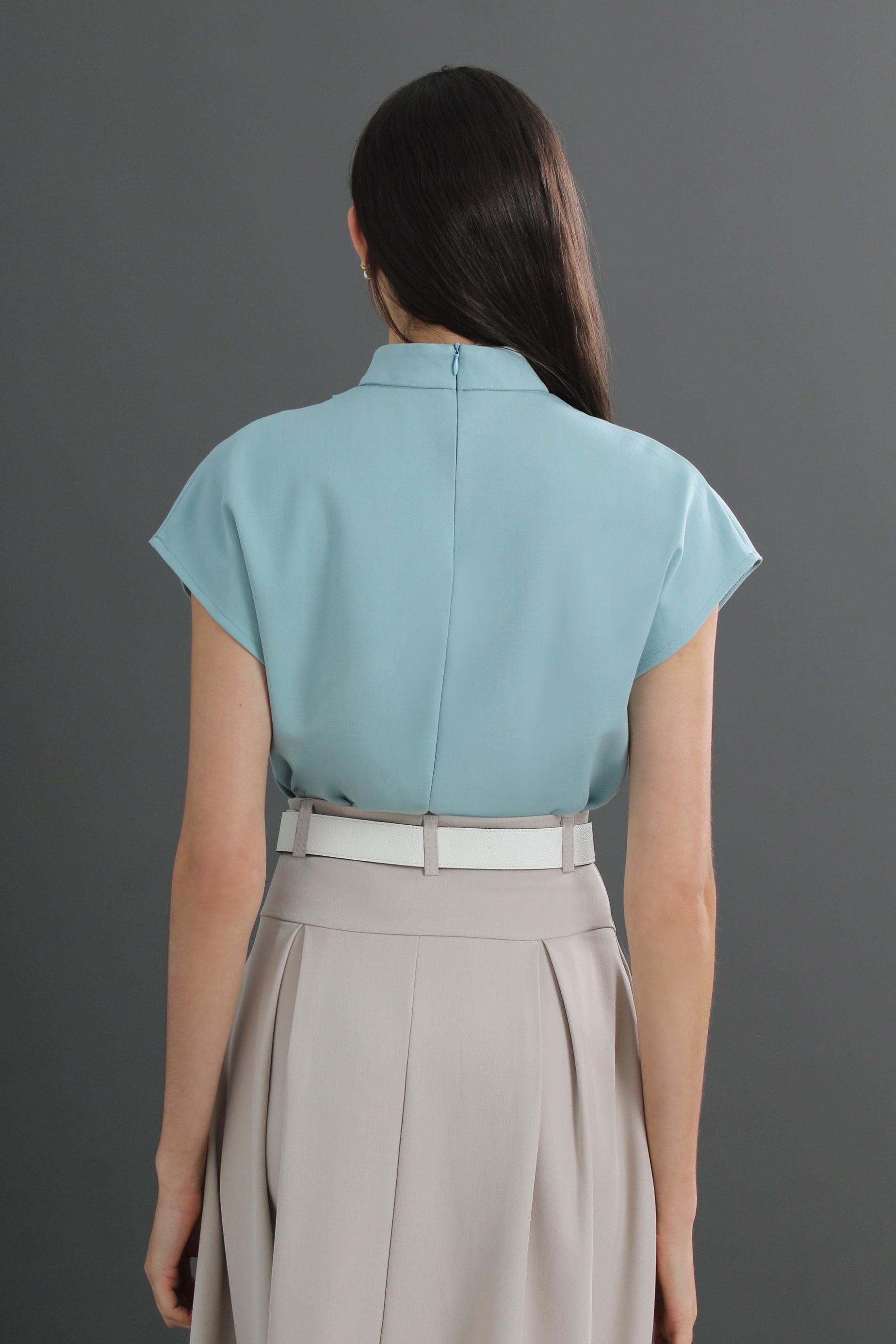 Makeda Turtleneck Knit Top