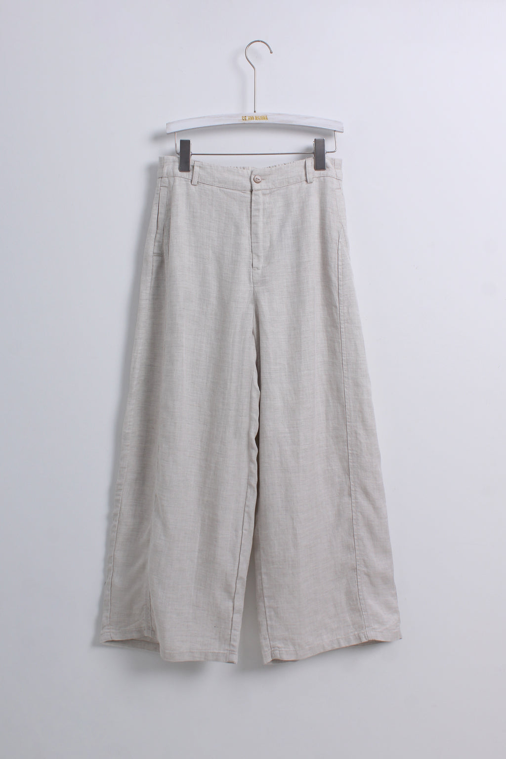Linen Loose Pants (Free size)