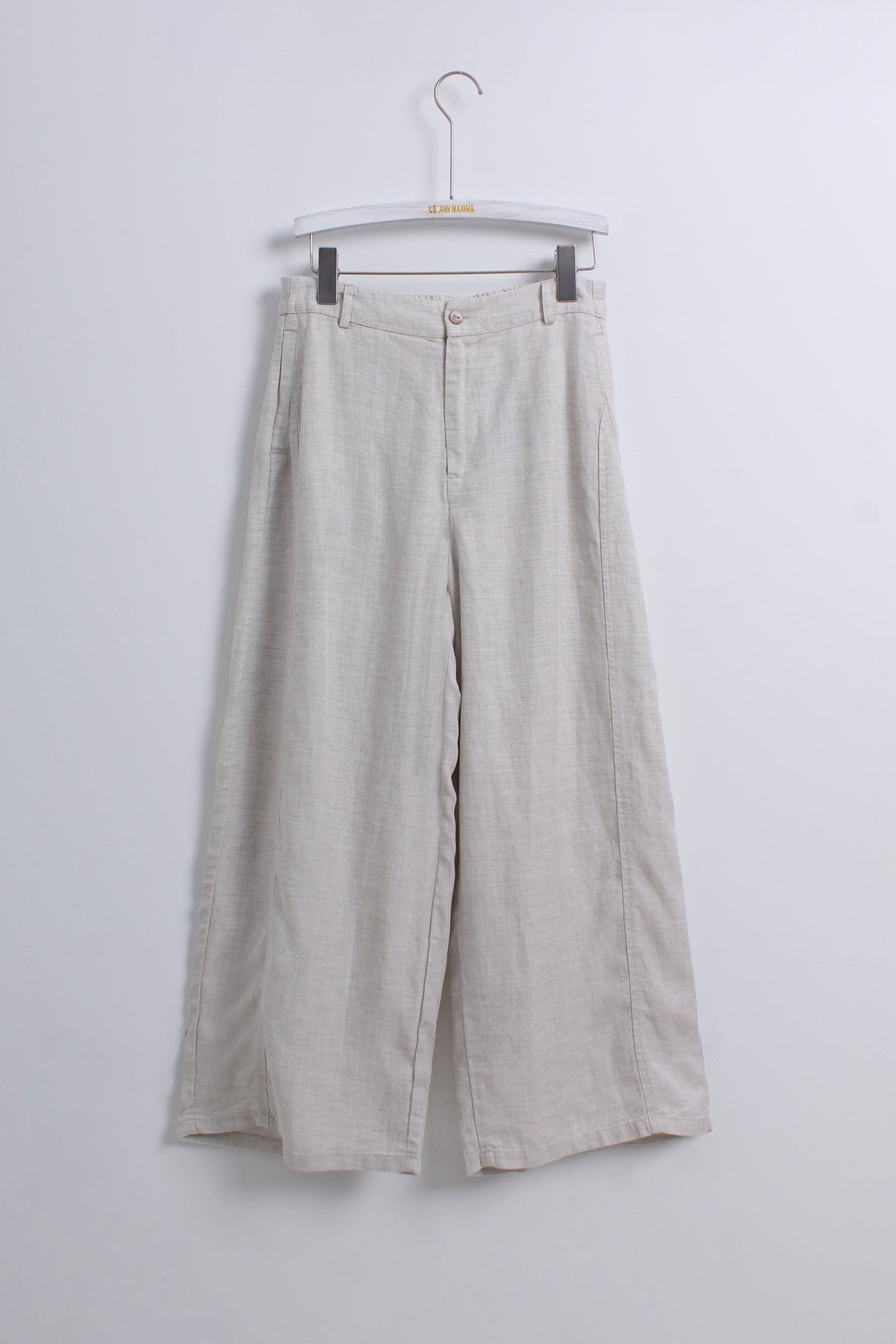 Linen Loose Pants (Free size)
