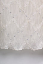 Off-white Eyelet Lace Blouse (XL size)