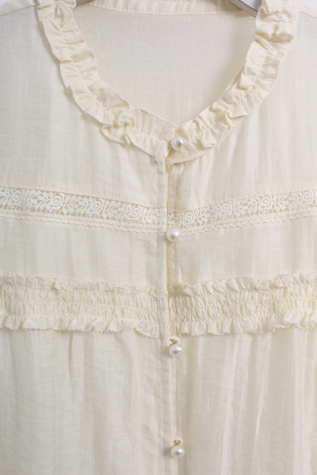 Lilia Ruffle Blouse (M size)