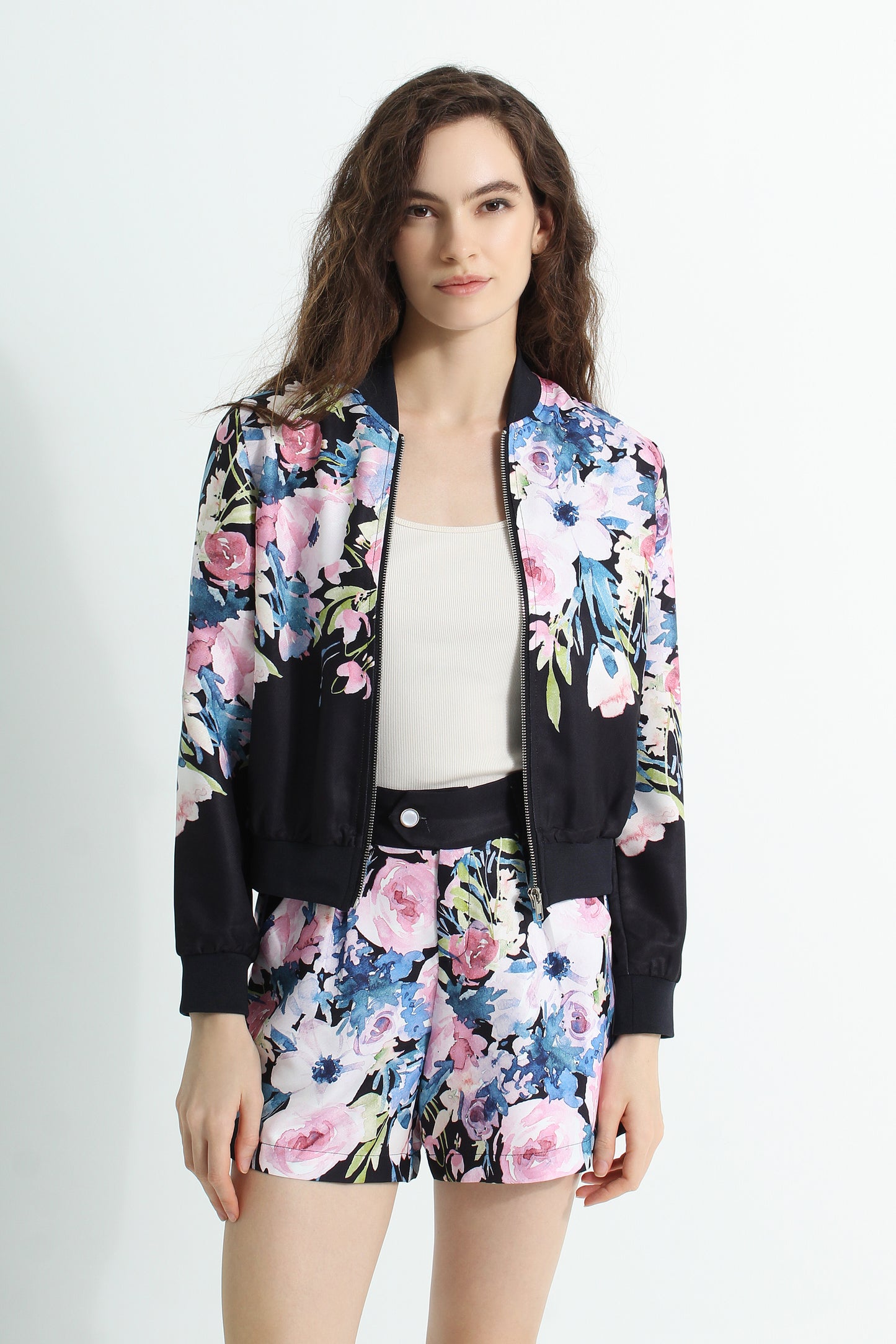 Arien Sporty Set Wear with floral prints