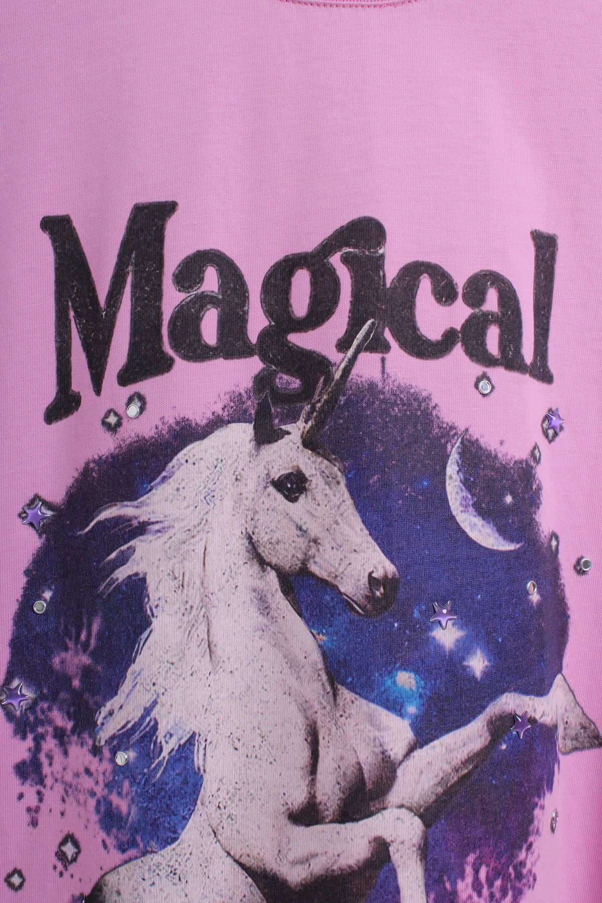 Unicorn Oversized Graphic T-shirt (Free size)