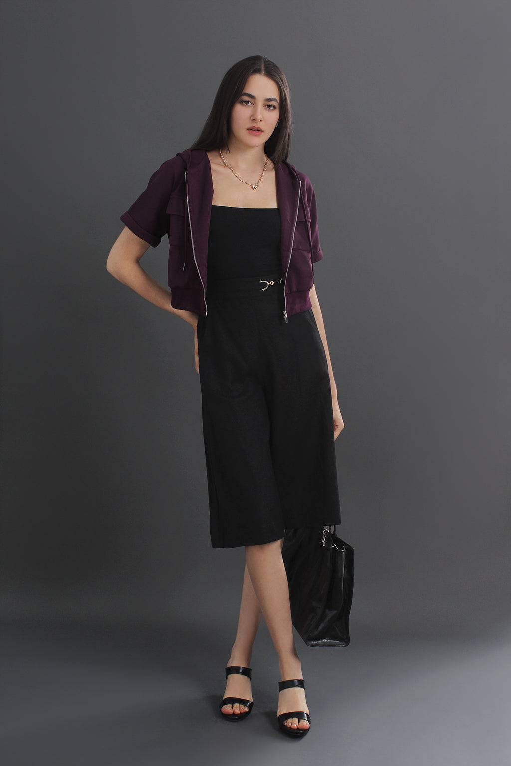 Linen Wide Leg Culottes Pants
