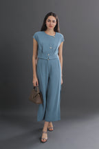 High-rise Wide Leg Pants