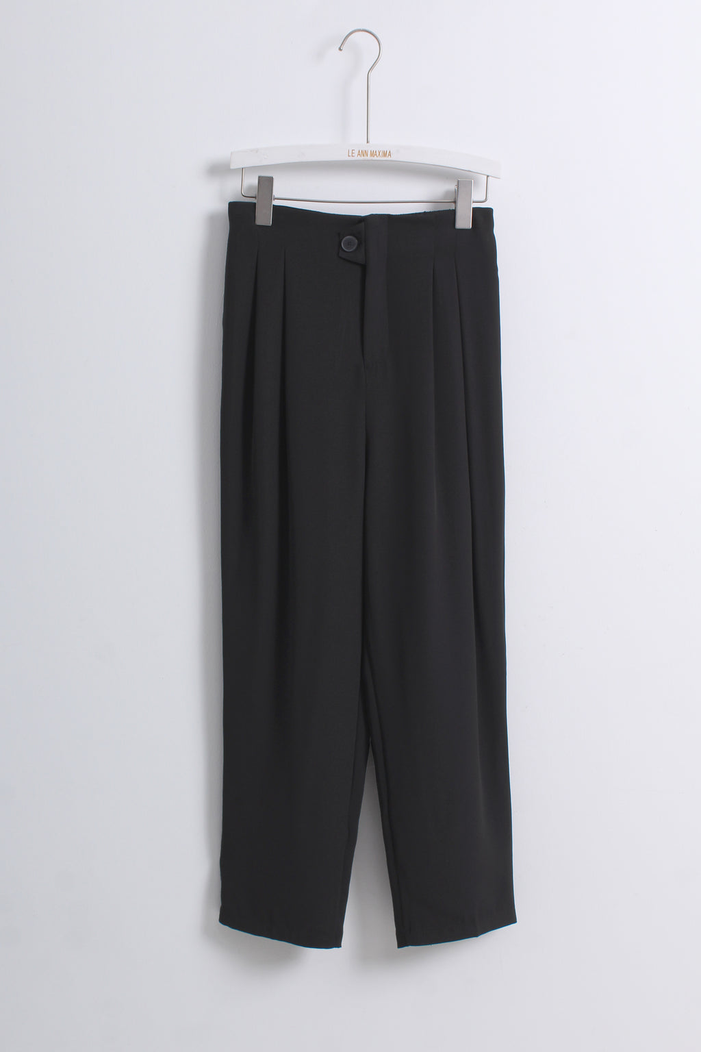 Suiting Fabric Trousers in Black (M size)