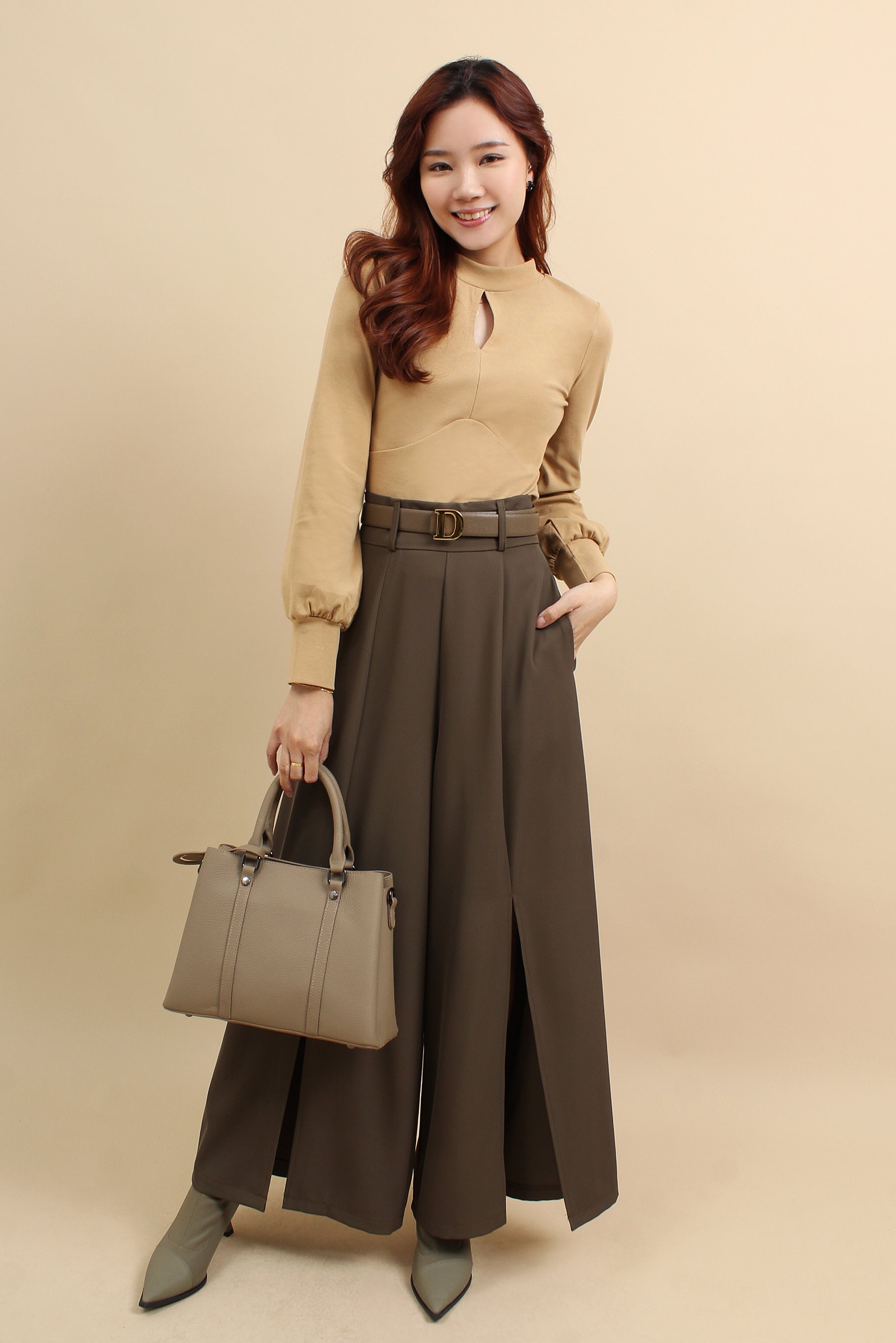 Mina Long Sleeve Cotton Top