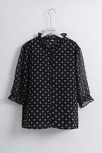 Printed Chiffon Blouse (4XL size)