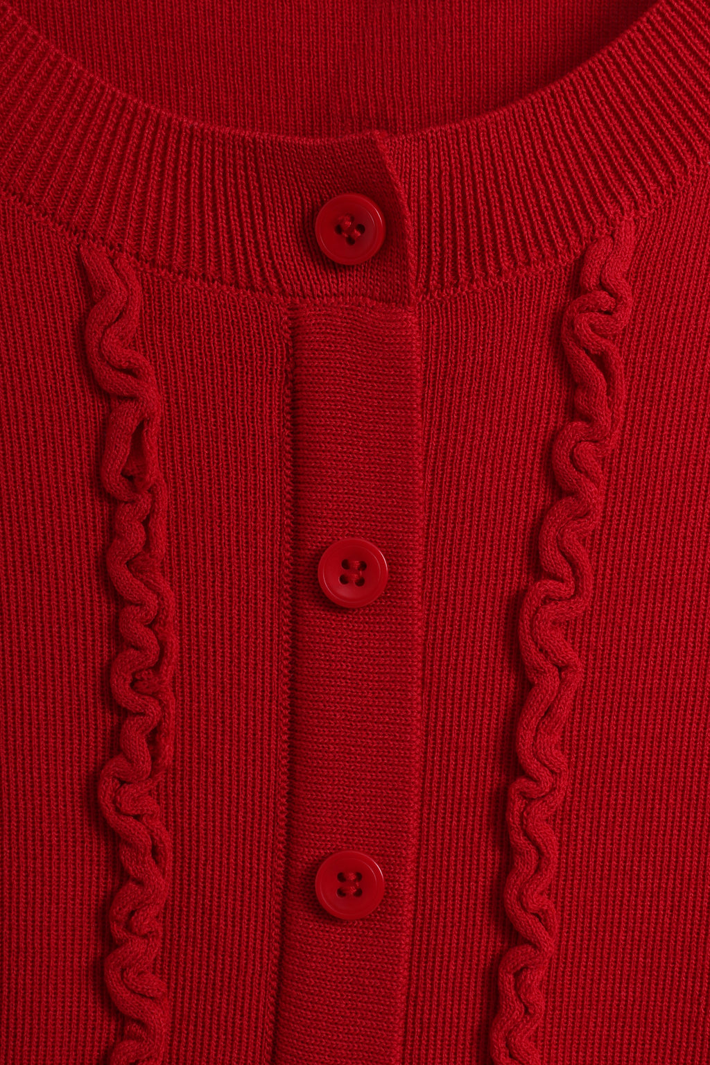 Knit Top in Red (Free size)
