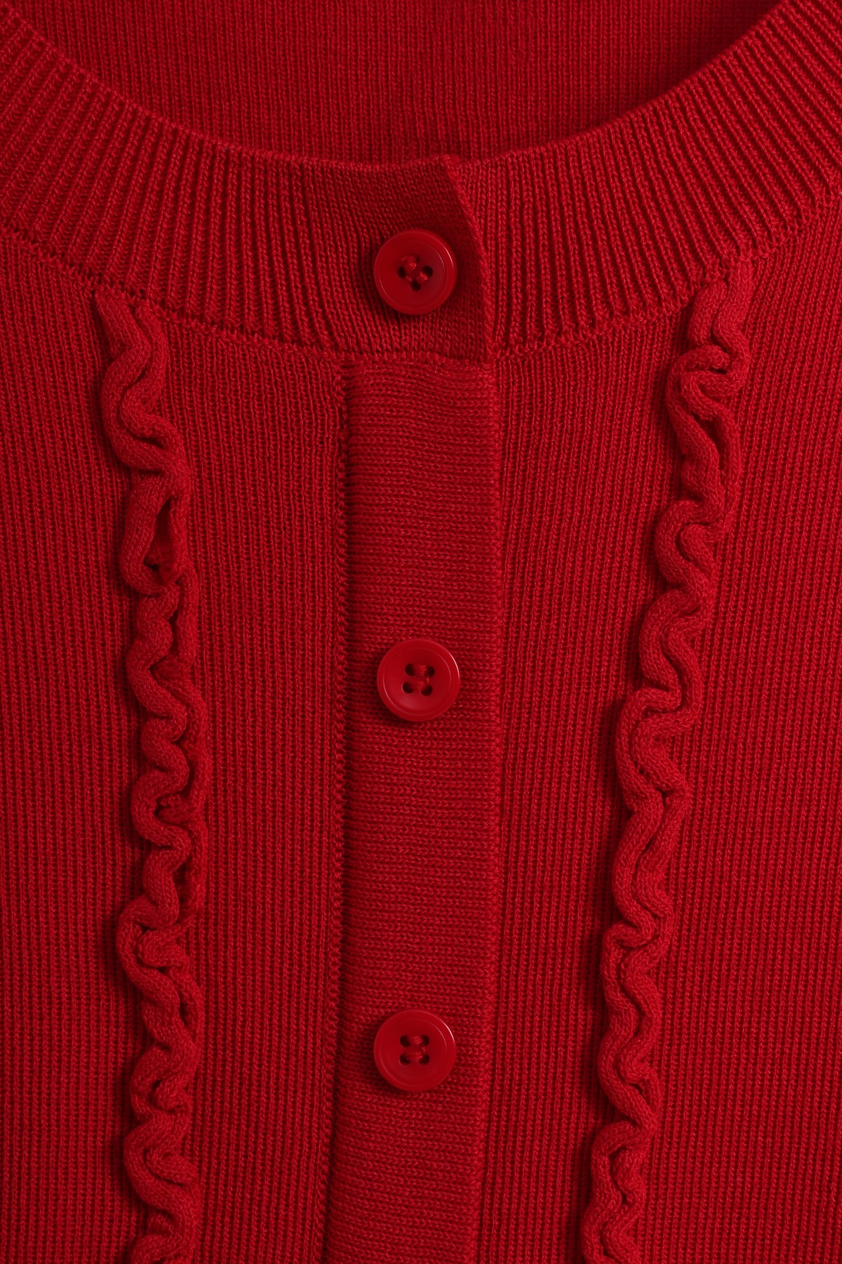 Knit Top in Red (Free size)
