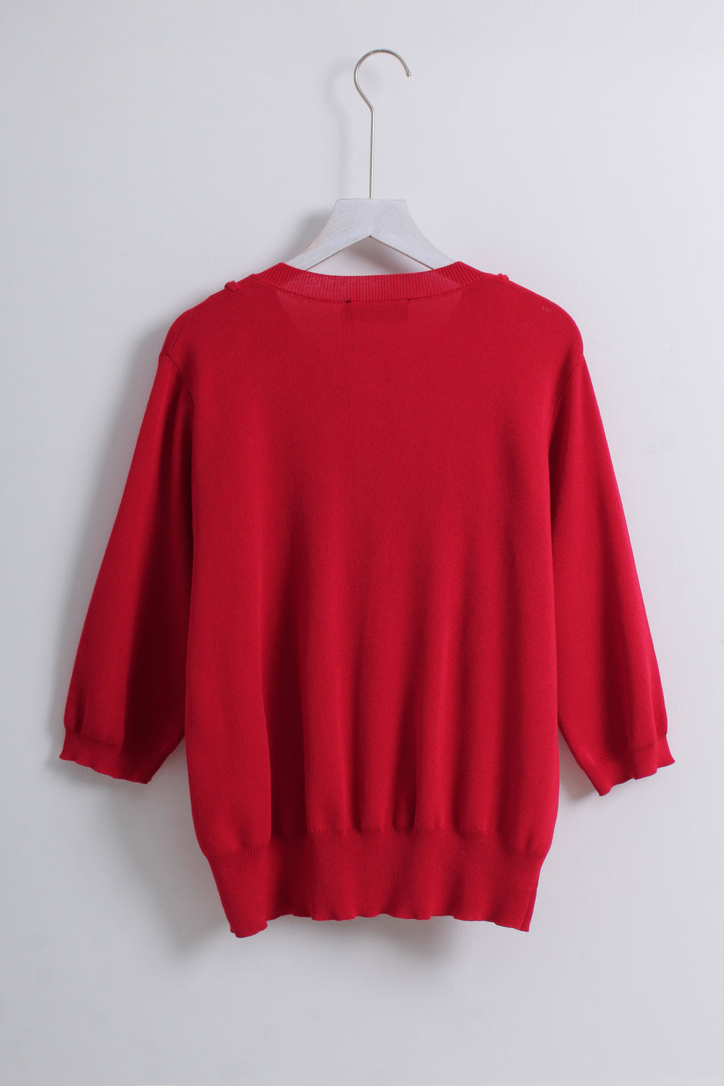 Knit Top in Red (Free size)