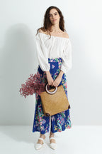Avyanna Floral Wide Leg Pants