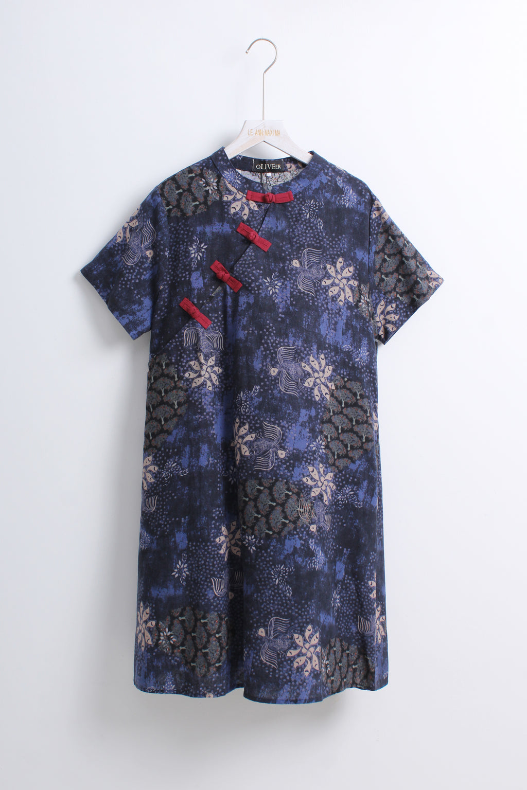 Zong Tai Cheongsam in Blue (M & XL size)