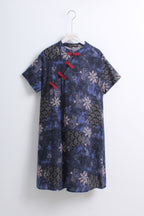 Zong Tai Cheongsam in Blue (M & XL size)