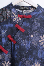 Zong Tai Cheongsam in Blue (M & XL size)