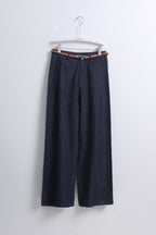 Navy Wide Leg Pants (L size)