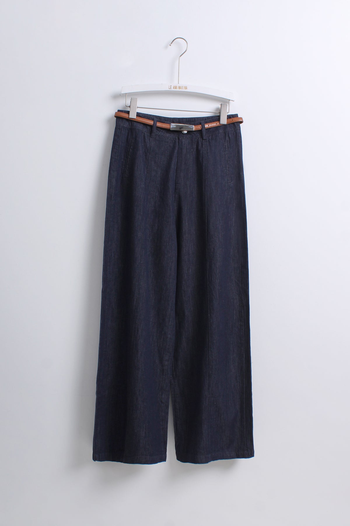 Navy Wide Leg Pants (L size)