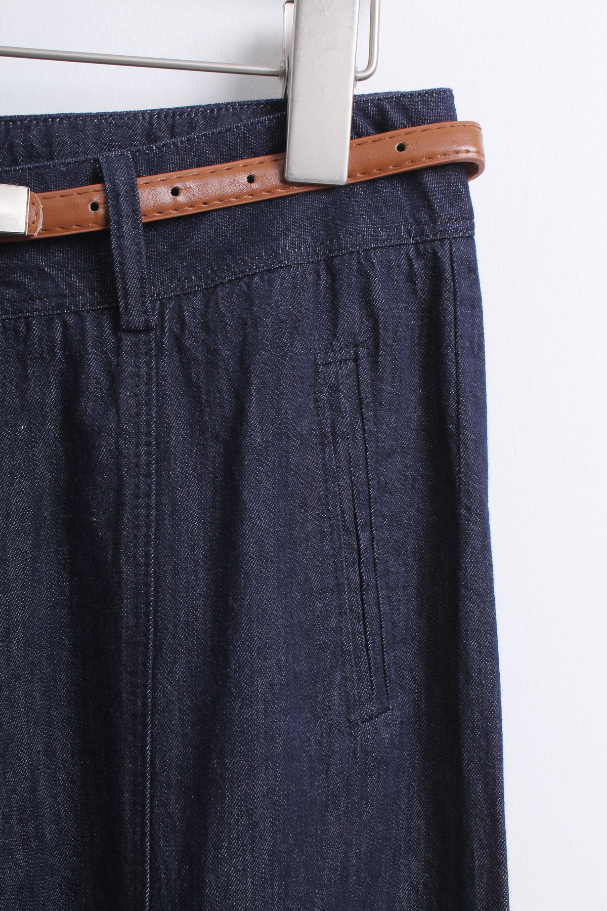 Navy Wide Leg Pants (L size)