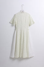 Lace Cheongsam in Light Green (Free size)