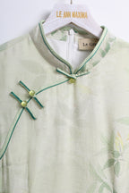 Sage Green Cheongsam (L size)