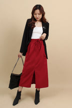 Linen Maxi Skirt
