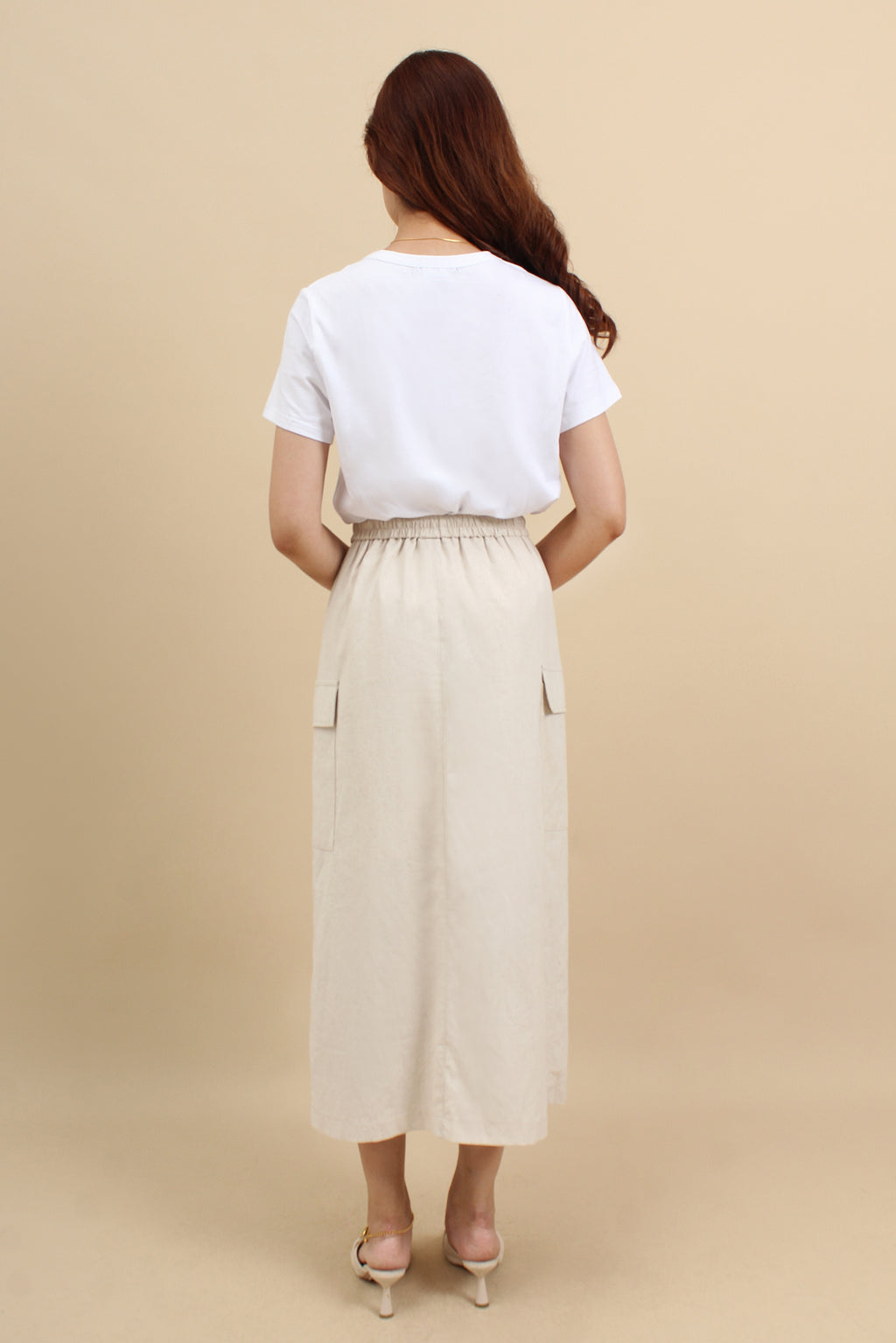 Linen Maxi Skirt